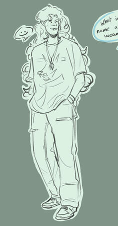Full body sketch