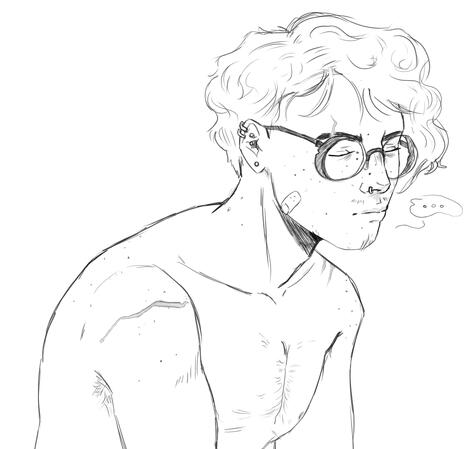 Bust sketch
