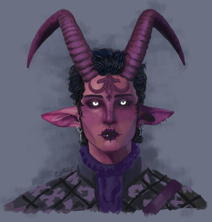 Bust painting