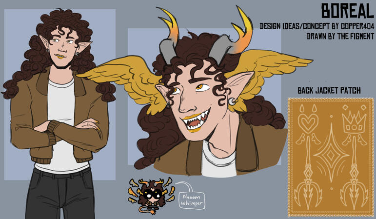 Character reference sheet